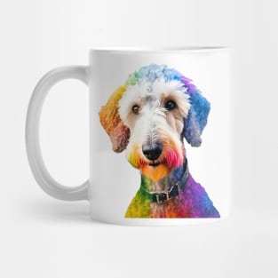 Pop-Art Bedlington Terrier Impressionism Mug